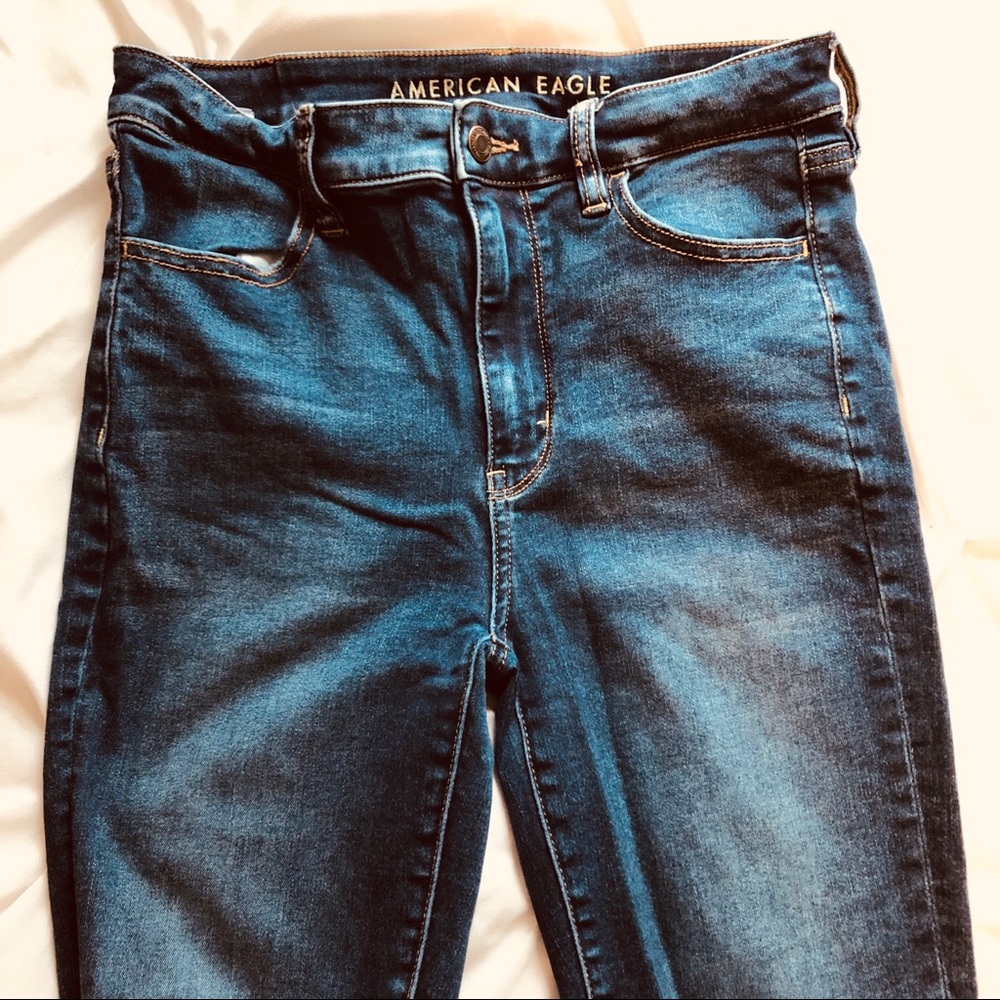 American Eagle Super High Rise Jegging 8L